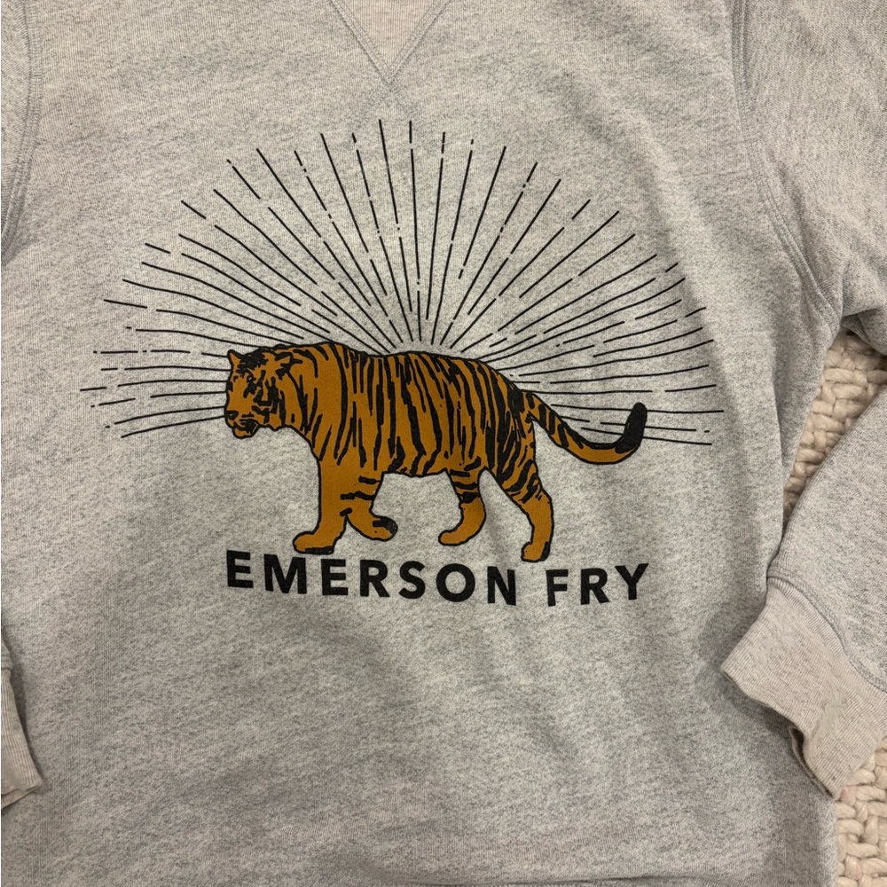 Emerson Fry light heather gray sweatshirt - Picture 5 of 7